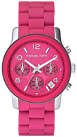 Buy Ladies Pink Michael Kors Chronograph Watch online