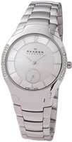 Buy Ladies Skagen Multicolour Silver Watch online