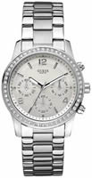 Buy Ladies Guess Silver Chronograph Watch online