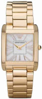 Buy Ladies Emporio Armani Super Slim Gold Watch online