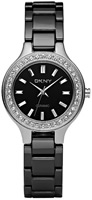 Buy Ladies Black Dkny Ceramic Watch online