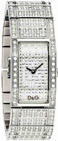 Buy Ladies D&g Silver Japanese Quartz Watch online