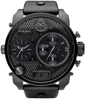 Buy Mens Diesel Black Super Bad Ass Watch online