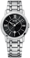 Buy Mens Hugo Boss Silver Touch Watch online