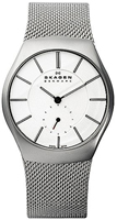 Buy Mens Skagen White Dial Mesh Bracelet online