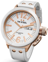 Buy Mens Tw Steel White Canteen Watch online