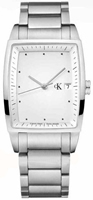 Buy Mens Calvin Klein White Bold Square Watch online