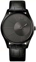 Buy Mens Calvin Klein Deluxe Black Collection Watch online