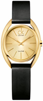 Buy Ladies Ck Ridge Round Golden Dress Watch online