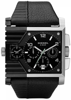 Buy Mens Diesel Black Leather  Watch online