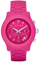 Buy Ladies Michael Kors Pink Plastic Watch online