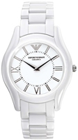 Buy Mens Emporio Armani White Ceramica Watch online