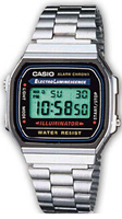 Buy Ladies Casio A168WA-1WCR Watches online