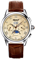 Buy Mens Ingersoll Scott Cream Brown Watch online