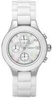 Buy Ladies Dkny White Plastic  Watch online