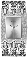 Buy Ladies Guess Heavy Metal Silber Watch online