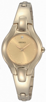 Buy Ladies Seiko Diamond Gold Tone Watch online