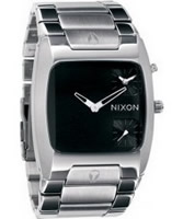 Buy Nixon The Banks Black Steel Watch online