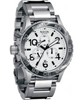 Buy Nixon The 42-20 Chrono Steel Watch online