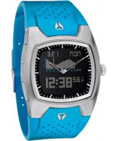 Buy Nixon The Super Hero II TI-PU Sky Blue Black Watch online