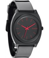 Buy Nixon The Time Teller P Black Bright Pink Watch online