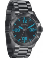 Buy Nixon The Private Gunmetal Watch online