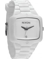 Buy Nixon The Rubber Player White Diamond Watch online