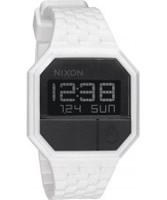 Buy Nixon The Rubber Re-Run White Black Watch online