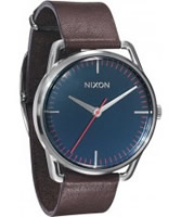 Buy Nixon The Mellor Navy Brown Watch online