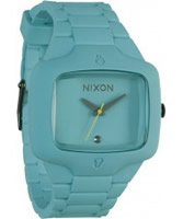 Buy Nixon The Rubber Player Seafoam Diamond Watch online