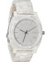 Buy Nixon The Time Teller Acetate White Granite Watch online