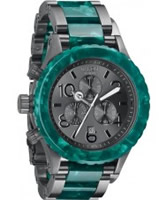 Buy Nixon The 42-20 Chrono Emerald Acetate Watch online