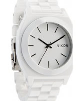 Buy Nixon Ladies White Ceramic Time Teller Watch online