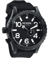 Buy Nixon The 51-30 Tide All Black Watch online