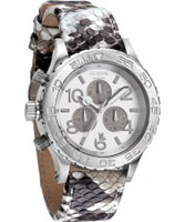 Buy Nixon The 42-20 Chrono White Snake Watch online