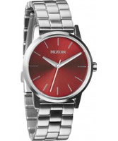 Buy Nixon Ladies Small Kensington Dark Red Watch online
