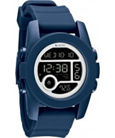 Buy Nixon Mens Unit 40 Navy Watch online