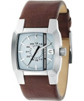 Buy Diesel Mens Blue Brown Watch online