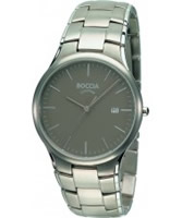 Buy Boccia Mens Titanium Gunmetal Watch online