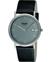 Buy Boccia Mens Titanium Grey Dial Watch online