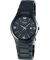 Buy Boccia Ladies Black Ceramic Bracelet Watch online