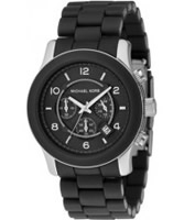 Buy Michael Kors Runway Chronograph Black Watch online