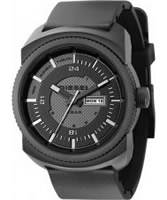 Buy Diesel Mens F-Stop All Black Watch online