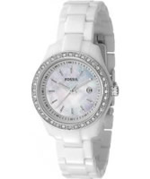 Buy Fossil Ladies Stella Crystals White Watch online