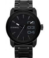 Buy Diesel Mens Franchise Black Watch online