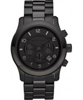 Buy Michael Kors Mens Runway Black Chronograph Watch online