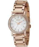 Buy DKNY Ladies Rose Gold Watch online