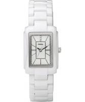 Buy Fossil Ladies Ceramic Stones White Watch online