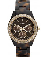 Buy Fossil Ladies Stella Tortoise Watch online