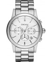 Buy DKNY Mens Chronograph Steel Watch online